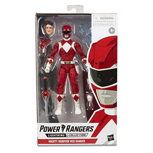 Power Rangers E7755 Lightning Collection 6" Mighty Morphin Red Ranger Collectible Action Figure Toy with Accessories Power Rangers E7755 Lightning Collection 6" Mighty Morphin Red Ranger Collectible Action Figure Toy with Accessories