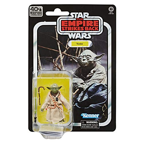 Star Wars The Black Series Yoda 6-inch Scale The Empire Strikes Back 40TH Anniversary Collectible Figure, Kids Ages 4 and Up