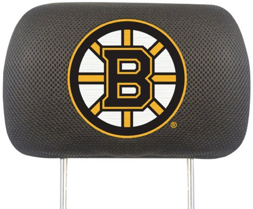 FANMATS NHL Boston Bruins Polyester Head Rest Cover