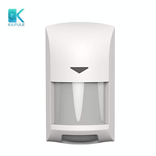 KAIPULE Wall-Mounted Z-Wave Plus PIR Motion Sensor - Comaptible with Fibaro
