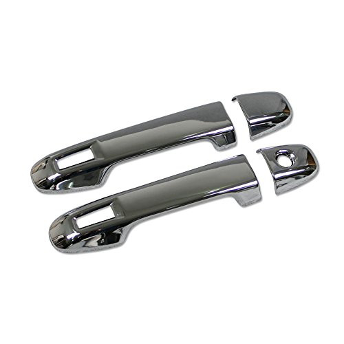 Rqing For Toyota C-HR CHR 2017 2018 Chrome Front Door Handle Cover Trims