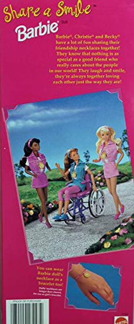 Barbie 17247 1996 Special Edition Share a Smile Doll Barbie 17247 1996 Special Edition Share a Smile Doll