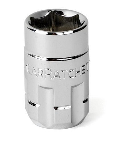 GEARWRENCH 1/4" Drive Pass-Thru Standard Metric Socket 5.5mm, 6 Point - 522550GR