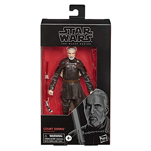 Star Wars The Black Seriescount Dooku Toy 6" Scale Attack of The Clones Collectible Figure