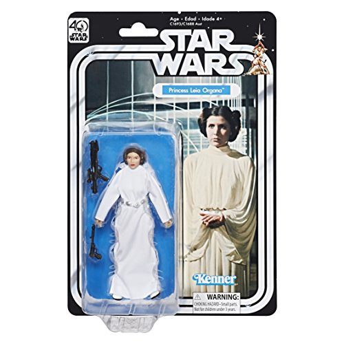 Star Wars The Black Series 40th Anniversary Princess Leia Organa 5.25 Inch Figure Star Wars The Black Series 40th Anniversary Princess Leia Organa 5.25 Inch Figure