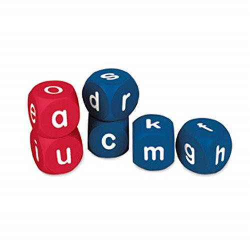 Learning Resources Soft Foam Lowercase Alphabet Cubes, Set of 6