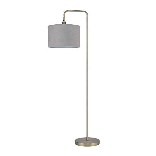 Globe Electric 67398 Barden Floor Lamp, Brass