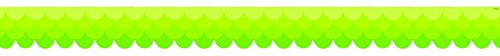Creative Teaching Press Borders Ombre Scallops Border, Ctp Lime Green (01811)