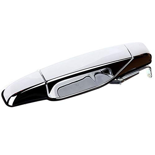 Exterior Door Handle Rear Passenger Side Replacement for 2007 2008 2009 2010 2011 2012 2013 2014 Cadillac Escalade Chevy Avalanche Silverado Suburban Tahoe GMC Sierra Yukon Pickup Truck SUV, 15915660