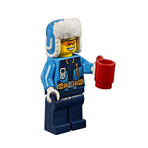 LEGO 2018 City Minifigure: Arctic Snow Explorer (with Ushanka Hat) 60195