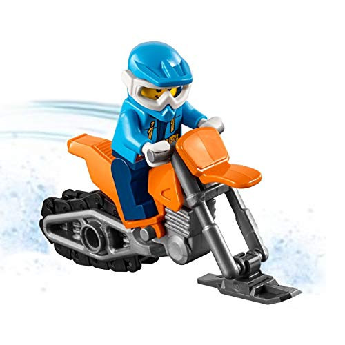 LEGO 2018 City Minifigure: Arctic Snowmobile Driver (with Cool Snowmobile) 60195