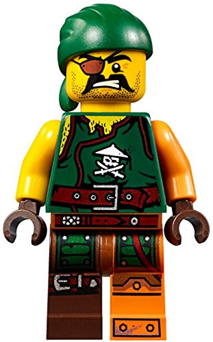 Lego Sqiffy Pirate Skybound Minifigure Loose Ninjago 70594