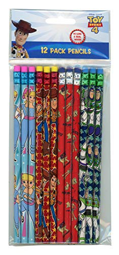Disney Pixar Toy Story 4-12 Wood Pencils Pack