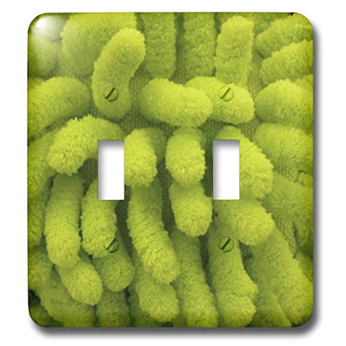 3dRose lsp_35203_2 Lime Green Shag Toggle Switch