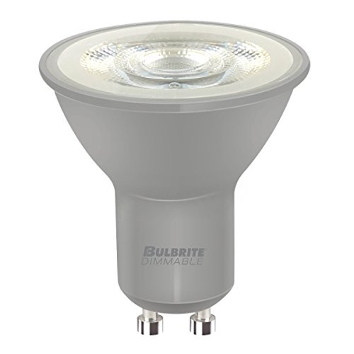 Bulbrite 771421 LED8PAR16GUFL35/60/930/J/D LED 8W PAR16 Dimmable Light Bulb, JA8 Certified, GU10 Base, Soft White