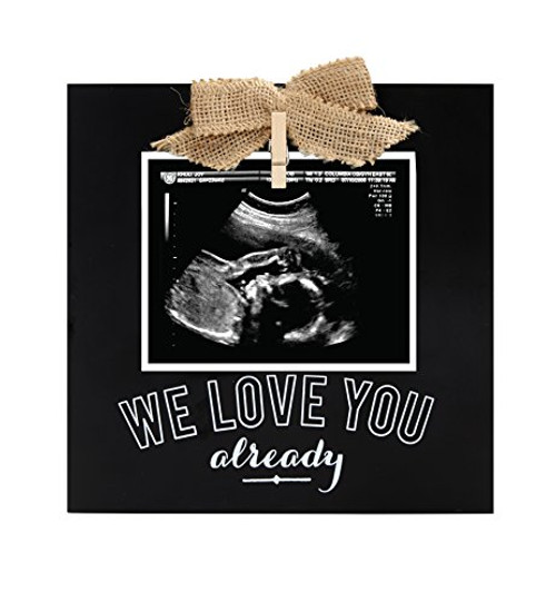 Little Blossoms by Pearhead Keepsake Chalkboard Baby Ultrasound Picture Frame, Sonogram Frame, New Parents Gift, Black Little Blossoms by Pearhead Keepsake Chalkboard Baby Ultrasound Picture Frame, Sonogram Frame, New Parents Gift, Black