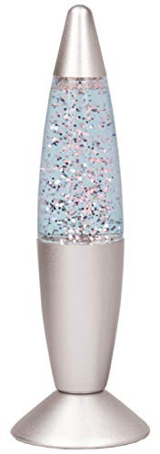 iscream Fizz Creations 7.5" Glitter and Glow LED Color Changing Mini Accent Light