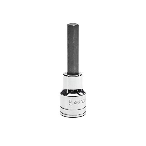 GEARWRENCH 1/2" Drive Mid-Length Hex Bit Socket, 3/8" - 82557