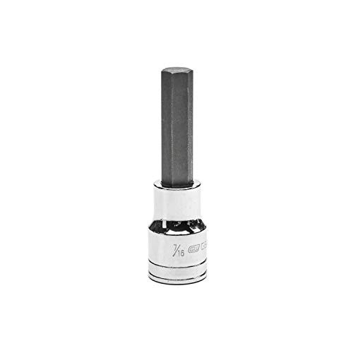 GEARWRENCH 1/2" Drive Mid-Length Hex Bit Socket, 7/16" - 82558