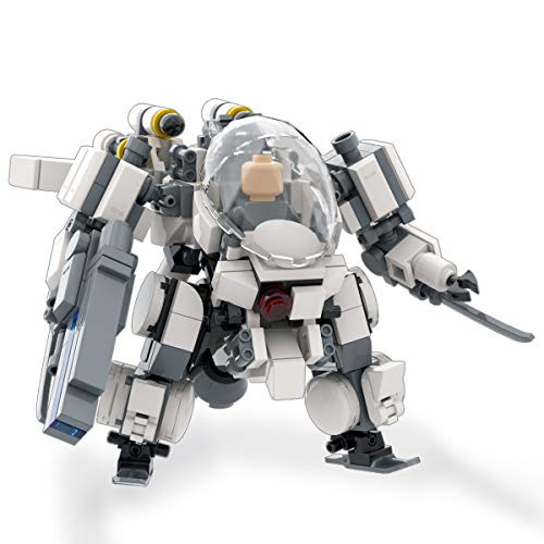 LogMech Original ALPH-Team ALPH-W8 MOC Frame Mech Building Blocks Robot Compatible with Lego Set