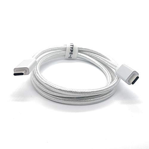 USB C-C Video Cable 6.6ft, 4K UHD with Audio Support 100W USB-C PD Fast Charge and Data Syncing at USB 3.1 Gen2 10Gbps High Speed Compatible for USB C iPad Pro, MacBook Pro, iMac, Surface Pro and More