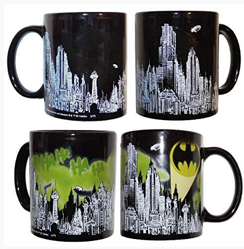Batman Skyline Color Changing Mug - Loot Crate Exclusive