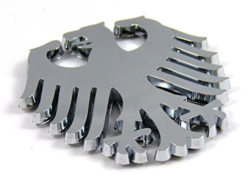 German Eagle Chrome car Emblem Deutschland Germany Sticker Badge Bike auto 2.25" German Eagle Chrome car Emblem Deutschland Germany Sticker Badge Bike auto 2.25"
