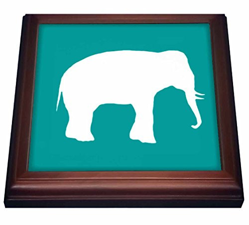 3dRose Toda Hebrew Word Thank You Black and White ivrit Text Trivet with Tile, 8 by 8"