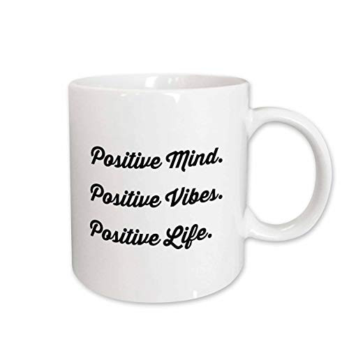 3dRose Namaste Bitches Mug, 11 oz, White