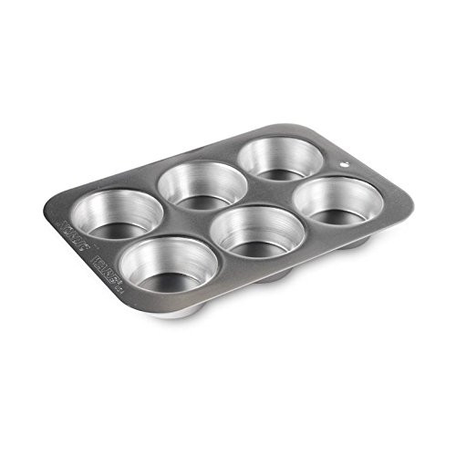 Nordic Ware Naturals Ovenware Compact Muffin Pan, Silver Nordic Ware Naturals Ovenware Compact Muffin Pan, Silver