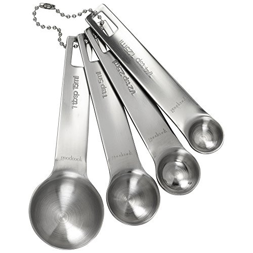 Good Cook Gourmet Stainless Steel Measuring Spoon Set, 1 EA, Silver