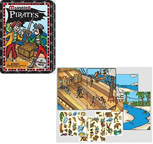 Lee Publications Magnetic Fun Tin Pirates
