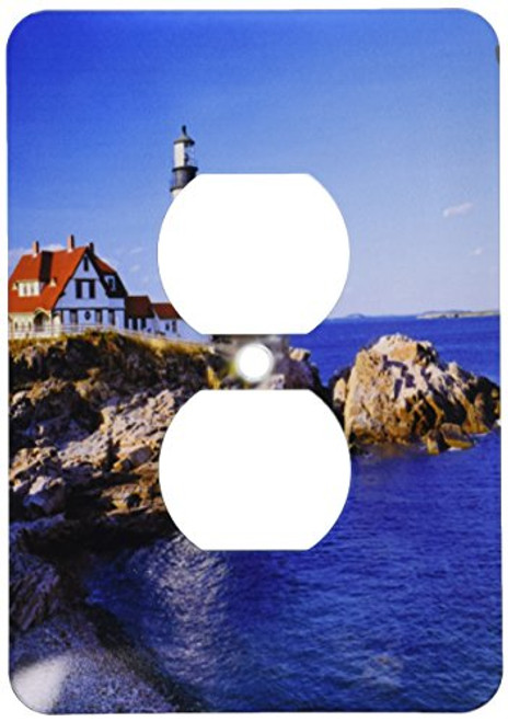 3dRose LLC lsp_90758_6 Maine, Portland Head Lighthouse Us20 Rer0011 Ric Ergenbright 2 Plug Outlet Cover 3dRose LLC lsp_90758_6 Maine, Portland Head Lighthouse Us20 Rer0011 Ric Ergenbright 2 Plug Outlet Cover
