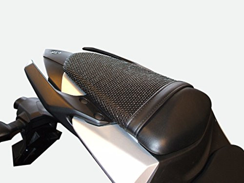 TRIBOSEAT YAMAHA MT03 (2016-2018) ANTI SLIP MOTORCYCLE PASSENGER SEAT COVER ACCESSORY BLACK