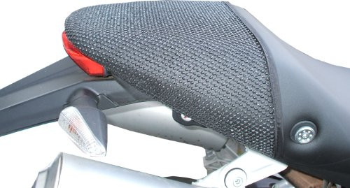 TRIBOSEAT DUCATI MONSTER 696 (2014 ONWARD) ANTI SLIP MOTORCYCLE PASSENGER SEAT COVER ACCESSORY BLACK