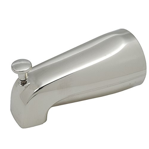BrassCraft SWD0422 D Mixet 61 5-1/8-Inch Length Slip On Diverter Tub Spout, Chrome