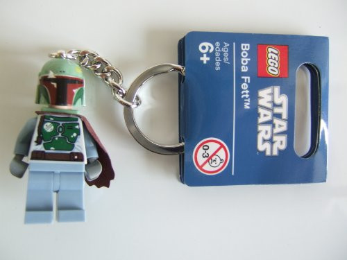 Boba Fett with Cape - LEGO Star Wars Minifigure Key Chain 2011 Design
