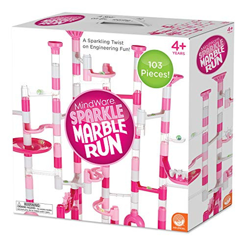 MindWare Marble Run Sets (Sparkle Marble Run 103 Piece Set)