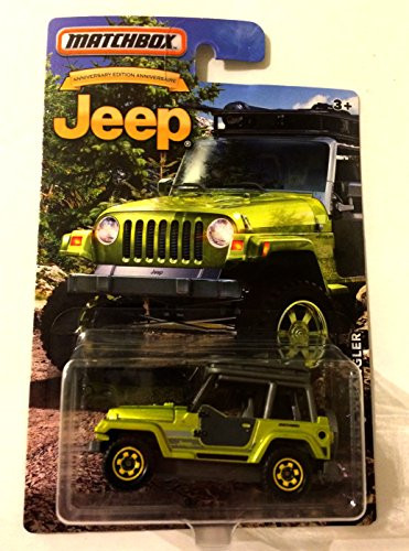 Matchbox 1998 Jeep Wrangler Anniversary Edition