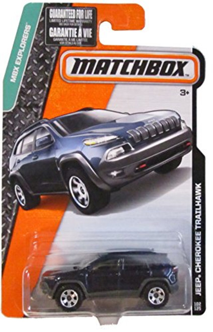 Matchbox MBX Explorers '14 Jeep Cherokee Trailhawk Blue #102/125 Matchbox MBX Explorers '14 Jeep Cherokee Trailhawk Blue #102/125
