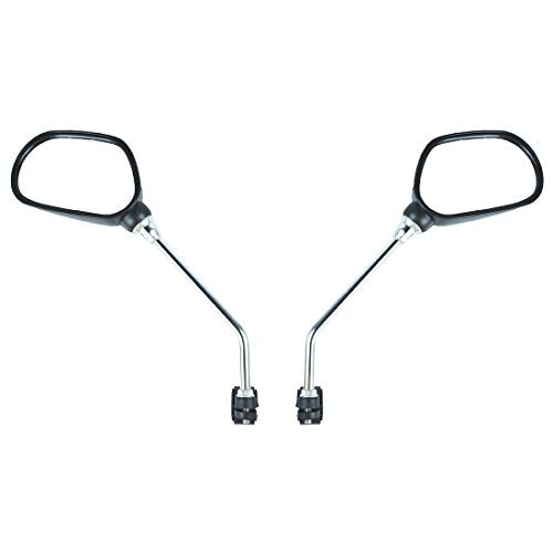 ELCYCO Bike Mirrors mountain bike handlebars Mount Adjustable & Rotatable 360 Glass Bicycle Rearview Mirror