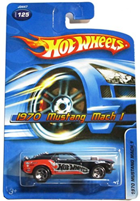 Hot Wheels Mattel 1970 Mustang Mach 1 - 2006 1:64 Scale Die Cast Car #125