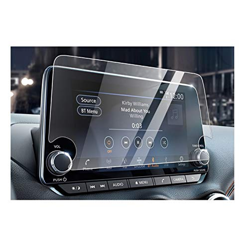 MBSIX Tempered Glass Screen Protector Compatiple with 2020 Sentra 8 Inch Touch Screen,HD Clear,Scratch-Resistant,Anti Glare,Protecting Nissan 8 Inch Screen