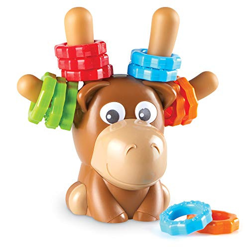 Learning Resources Max The Fine Motor Moose, Fine Motor Toy for Toddlers, Ages 18 mos+, Multi