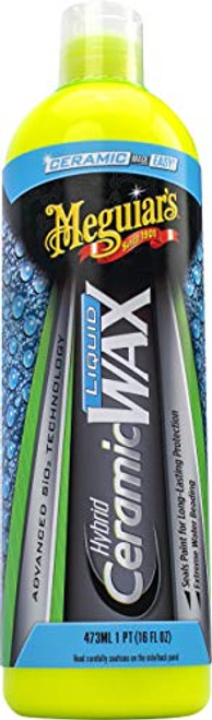 MEGUIAR'S G200416 Hybrid Ceramic Liquid Wax, 16 Fluid Ounces MEGUIAR'S G200416 Hybrid Ceramic Liquid Wax, 16 Fluid Ounces