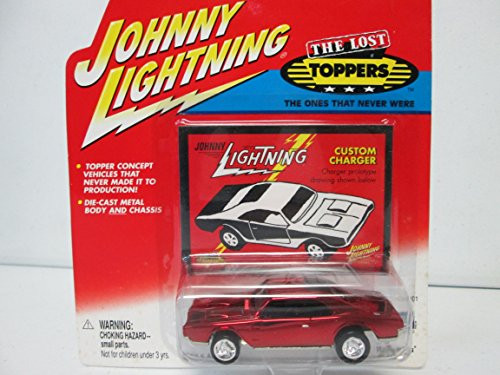 2001 Johnny Lightning - The Lost Toppers Custom Charger Red