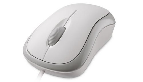 Microsoft L2 Basic Optical Mouse for Mac/Win USB Port EN/XC/XD/XX Hardware - White (P58-00064)