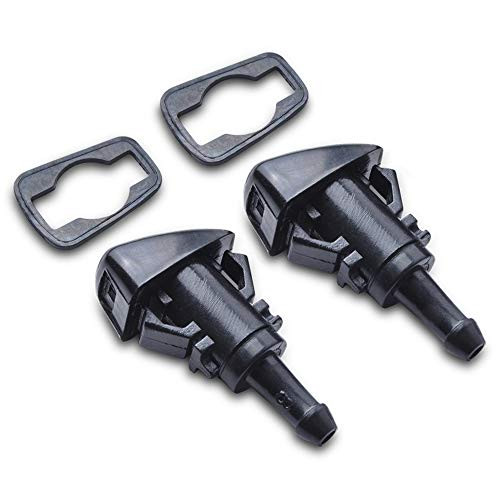 MIKKUPPA Front Windshield Washer Nozzle - Replacement for Dodge, Jeep, Chrysler, Ram - Replaces OEM #: 4805742AB MIKKUPPA Front Windshield Washer Nozzle - Replacement for Dodge, Jeep, Chrysler, Ram - Replaces OEM #: 4805742AB