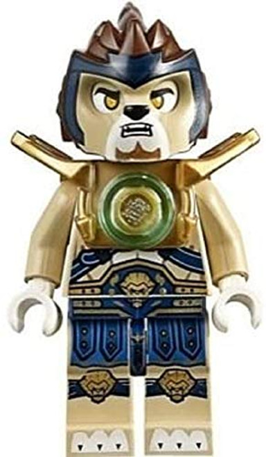 LEGO Legends of Chima: LENNOX in GOLD ARMOUR from Lion Tribe Minifigure & Weapons/Accessories