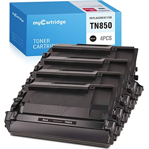 MYCARTRIDGE Compatible Toner Cartridge Replacement for Brother TN850 TN-850 TN 850 TN820 TN-820 for MFC-L5900DW MFC-l5700dw MFC-l6800dw MFC-L5850DW HL-L6200DW HL-L6200DWT HL-L5200DW (Black, 4-Pack) MYCARTRIDGE Compatible Toner Cartridge Replacement for Brother TN850 TN-850 TN 850 TN820 TN-820 for MFC-L5900DW MFC-l5700dw MFC-l6800dw MFC-L5850DW HL-L6200DW HL-L6200DWT HL-L5200DW (Black, 4-Pack)